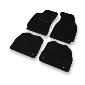 Premium tappetini auto in velluto compatibili con Skoda Superb I Berlina (2001-2008) - tappeti auto nero