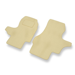 Premium tappetini auto in velluto compatibili con Ford Transit IV/V Van (1994-2000) - tappeti auto beige