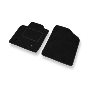 Tappetini in feltro compatibili con Toyota Avensis Verso II Monovolume (2003-2008) - tappeti auto nero