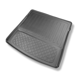 Vasca baule compatibile con Peugeot 5008 III SUV (10.2024-....) - tappetino per bagagliaio - tappeto bagagliaio per auto - 7 posti; sedili 3a fila ab