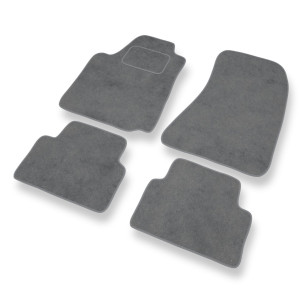 Premium tappetini auto in velluto compatibili con Alfa Romeo Giulietta Hatchback (2010-2020) - tappeti auto grigio
