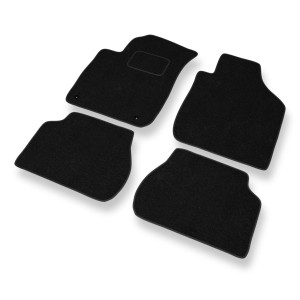 Tappetini in feltro compatibili con Kia Rio I Station Wagon, Berlina (2000-2005) - tappeti auto nero