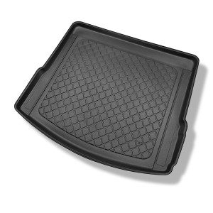 Vasca baule compatibile con Porsche Macan SUV (03.2014-06.2024) - inclusi i modelli con barre di fissazione - tappetino per bagagliaio - tappeto baga