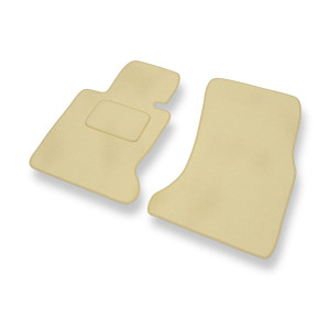 Premium tappetini auto in velluto compatibili con BMW 7 IV E65/E66 Berlina (2001-2008) - tappeti auto beige