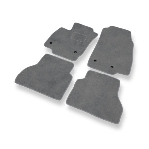 Premium tappetini auto in velluto compatibili con Ford B-MAX Monovolume (2012-2017) - tappeti auto grigio