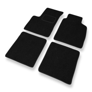 Tappetini in feltro compatibili con Fiat Panda II Hatchback, Van (2003-2012) - tappeti auto nero
