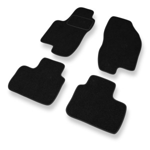 Tappetini in feltro compatibili con Alfa Romeo 156 I Crosswagon, Berlina, Sportwagon (1997-2003) - tappeti auto nero