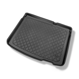Vasca baule compatibile con Jeep Renegade SUV (09.2014-....) - tappetino per bagagliaio - tappeto bagagliaio per auto - con piano di carico regolabil