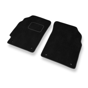 Premium tappetini auto in velluto compatibili con Chevrolet Spark II M300 Hatchback (2010-2015) - tappeti auto nero