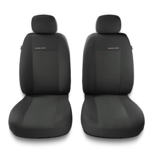 Coprisedili anteriori compatibili con Peugeot 207 (2006-2013) – fodere sedili universali - set coprisedili auto – 2UNE-1