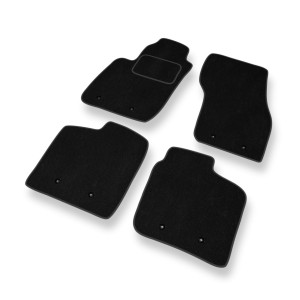 Premium tappetini auto in velluto compatibili con Volvo V40 I Station Wagon (1995-2004) - tappeti auto nero