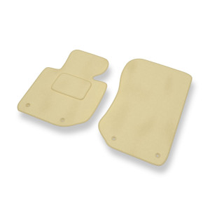 Premium tappetini auto in velluto compatibili con BMW 3 M3 II E36 Compact, Coupé, Cabriolet, Berlina, Touring (1992-1999) - tappeti auto beige