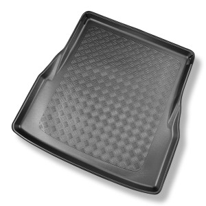 Vasca baule compatibile con Mercedes-Benz EQS V297 Berlina (09.2021-....) - tappetino per bagagliaio - tappeto bagagliaio per auto