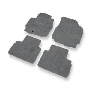 Premium tappetini auto in velluto compatibili con Ford Maverick II SUV (2000-2007) - tappeti auto grigio