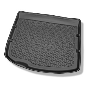 Vasca baule compatibile con Mazda 3 II Sport BL Hatchback (05.2009-08.2013) - portabagagli inferiore; senza sistema amplificatore Bose - tappetino pe
