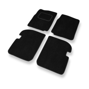 Premium tappetini auto in velluto compatibili con Suzuki Vitara I Cabriolet, SUV (1988-1997) - tappeti auto nero
