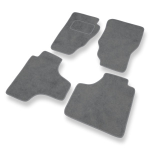 Premium tappetini auto in velluto compatibili con Dodge Nitro SUV (2007-2011) - tappeti auto grigio