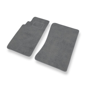 Premium tappetini auto in velluto compatibili con Mazda MX-5 II Roadster (1998-2005) - tappeti auto grigio
