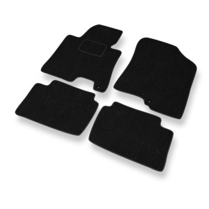 Tappetini in feltro compatibili con Hyundai i30 II Coupé, CW, Hatchback (2012-2017) - tappeti auto nero