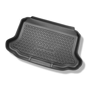 Vasca baule compatibile con Honda Civic VII Hatchback (2001-2005) - tappetino per bagagliaio - tappeto bagagliaio per auto