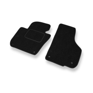 Tappetini in feltro compatibili con Skoda Superb II Station Wagon, Liftback (2008-2015) - tappeti auto nero