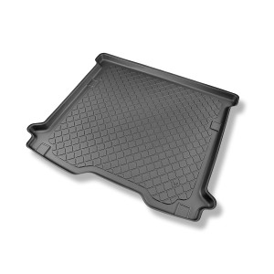Vasca baule compatibile con Dacia Dokker Van (11.2012-09.2021) - 5 posti - tappetino per bagagliaio - tappeto bagagliaio per auto