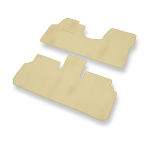 Premium tappetini auto in velluto compatibili con Citroen Evasion Monovolume (1994-2002) - tappeti auto beige
