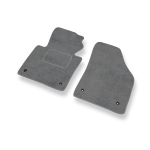 Premium tappetini auto in velluto compatibili con Volkswagen Caddy III Cargo (2004-2015) - tappeti auto grigio