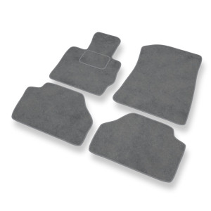 Premium tappetini auto in velluto compatibili con BMW X3 II F25 SAV (2010-2017) - tappeti auto grigio