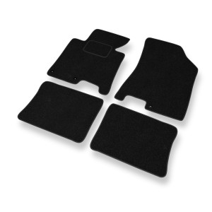 Tappetini in feltro compatibili con Hyundai i40 Berlina, Tourer (2011-2019) - tappeti auto nero