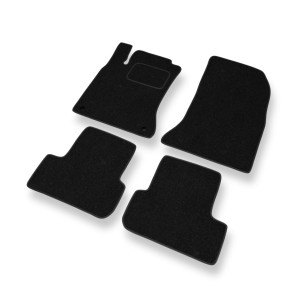 Tappetini in feltro compatibili con Mercedes-Benz Classe B W246 Sports Tourer (2011-2018) - tappeti auto nero