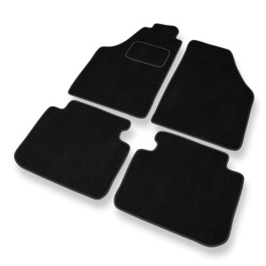 Premium tappetini auto in velluto compatibili con Lancia Musa Monovolume (2004-2011) - tappeti auto nero