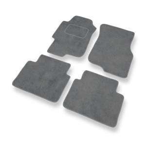 Premium tappetini auto in velluto compatibili con Rover 45 Hatchback, Berlina (1999-2005) - tappeti auto grigio