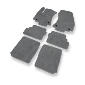 Premium tappetini auto in velluto compatibili con Opel Zafira A Monovolume (1999-2005) - tappeti auto grigio