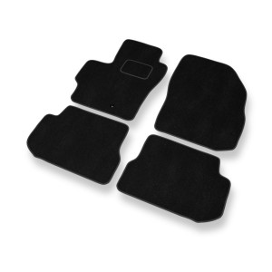 Premium tappetini auto in velluto compatibili con Mazda 3 I Hatchback, Berlina (2003-2009) - tappeti auto nero