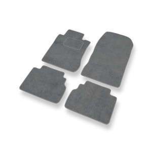 Premium tappetini auto in velluto compatibili con Mercedes-Benz Classe E W210 Station Wagon, Berlina (1995-2003) - tappeti auto grigio