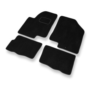 Premium tappetini auto in velluto compatibili con Kia Soul SUV (2008-2016) - tappeti auto nero