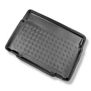 Vasca baule compatibile con Citroen C3 Aircross II SUV (11.2017-2024) - vano portabagli inferiore; piano di carico regolabile nella posizione piu' ba