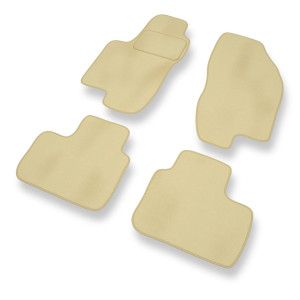 Premium tappetini auto in velluto compatibili con Alfa Romeo 156 I Crosswagon, Berlina, Sportwagon (1997-2003) - tappeti auto beige