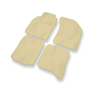 Premium tappetini auto in velluto compatibili con Nissan Maxima V Berlina (1999-2003) - tappeti auto beige