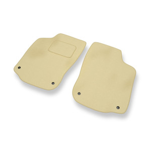 Premium tappetini auto in velluto compatibili con Opel Tigra B Cabriolet (2004-2010) - tappeti auto beige
