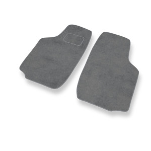Premium tappetini auto in velluto compatibili con Opel Combo C Van (2001-2011) - tappeti auto grigio