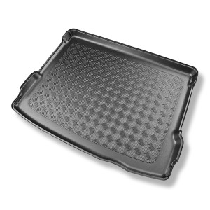Vasca baule compatibile con Hyundai Kona II SUV (04.2023-....) - tappetino per bagagliaio - tappeto bagagliaio per auto - portabagagli superiore; con