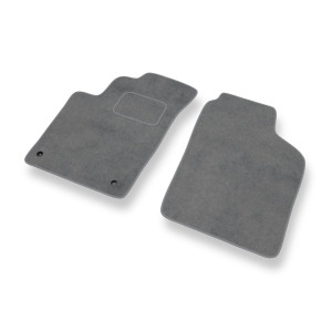 Premium tappetini auto in velluto compatibili con Kia Picanto I Hatchback (2004-2010) - tappeti auto grigio