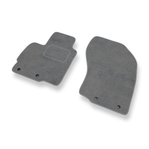 Premium tappetini auto in velluto compatibili con Peugeot 4007 SUV (2007-2012) - tappeti auto grigio