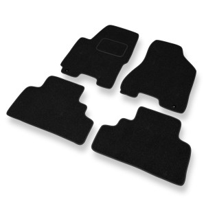 Tappetini in feltro compatibili con Kia Sportage II SUV (2004-2010) - tappeti auto nero