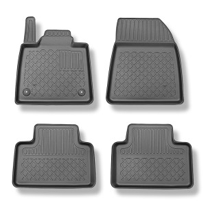 Tappetini Auto in TPE compatibili con Volvo EX30 SUV (12.2023-....) - tappeti auto neri