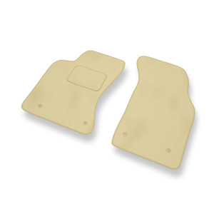 Premium tappetini auto in velluto compatibili con Audi A4 I B5 Avant, Sedan (1994-2001) - tappeti auto beige