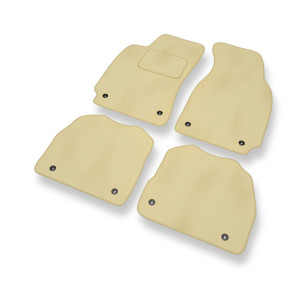 Premium tappetini auto in velluto compatibili con Skoda Superb I Berlina (2001-2008) - tappeti auto beige