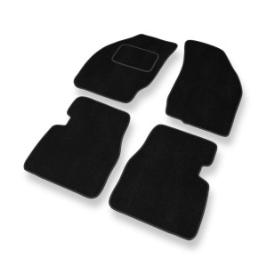 Premium tappetini auto in velluto compatibili con Suzuki Baleno I Break, Hatchback, Berlina (1995-2003) - tappeti auto nero
